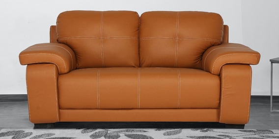 Max 2 Seater Sofa in Tan Colour
